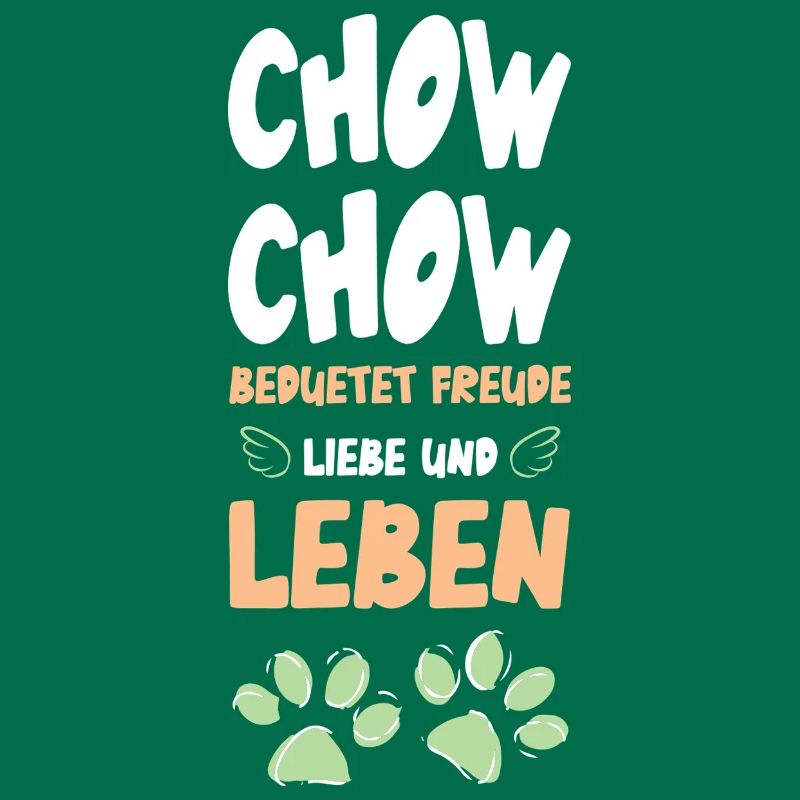 ChowChow Love And Life Pattern