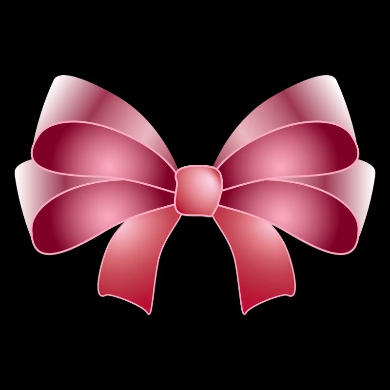 Elegante Schleife in rosa