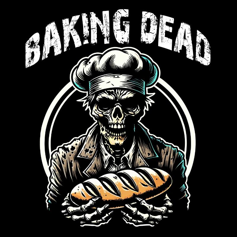 Baking Dead Zombie Baker Creepy Baker