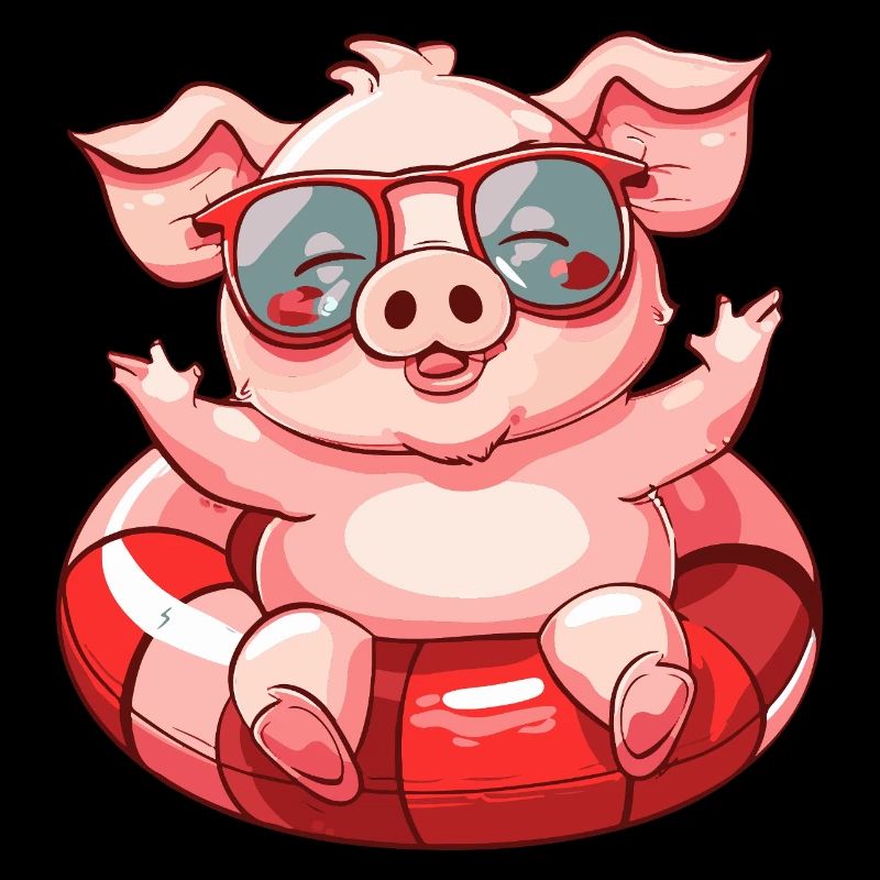 Pig Comic Cool