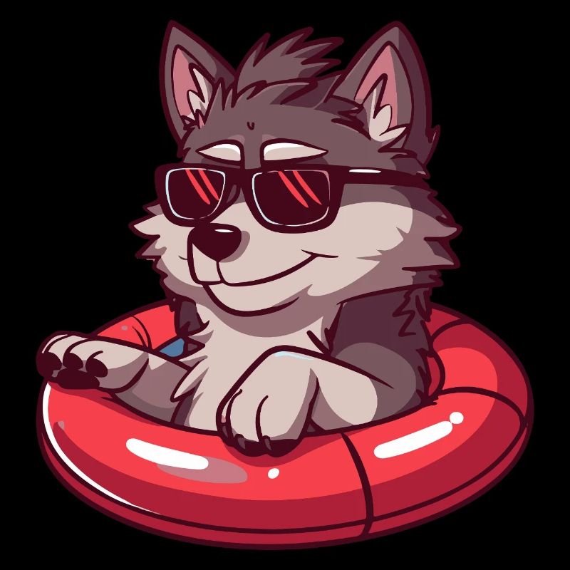 Wolf Comic Cool