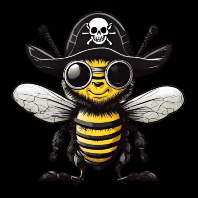 Pirate Bee - Blackglasses