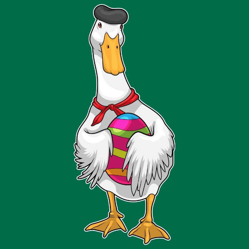 Duck Easter Easter Egg Painter