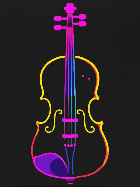 Violon Lineart