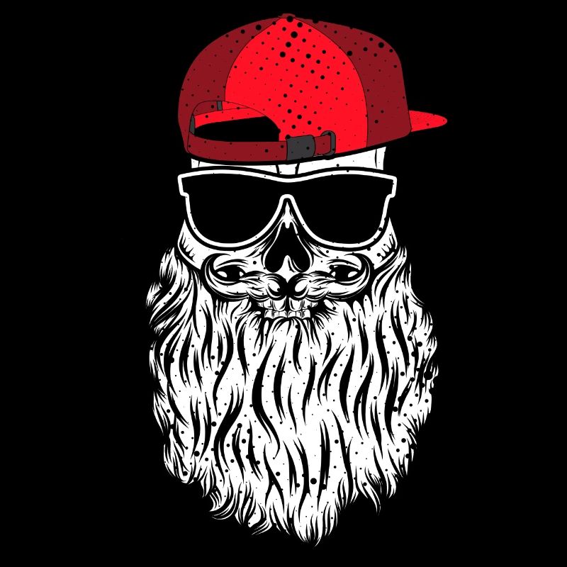 Visage de Noël du Père Noël