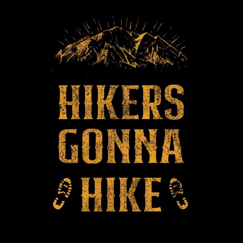 Wanderer Werden Wandern