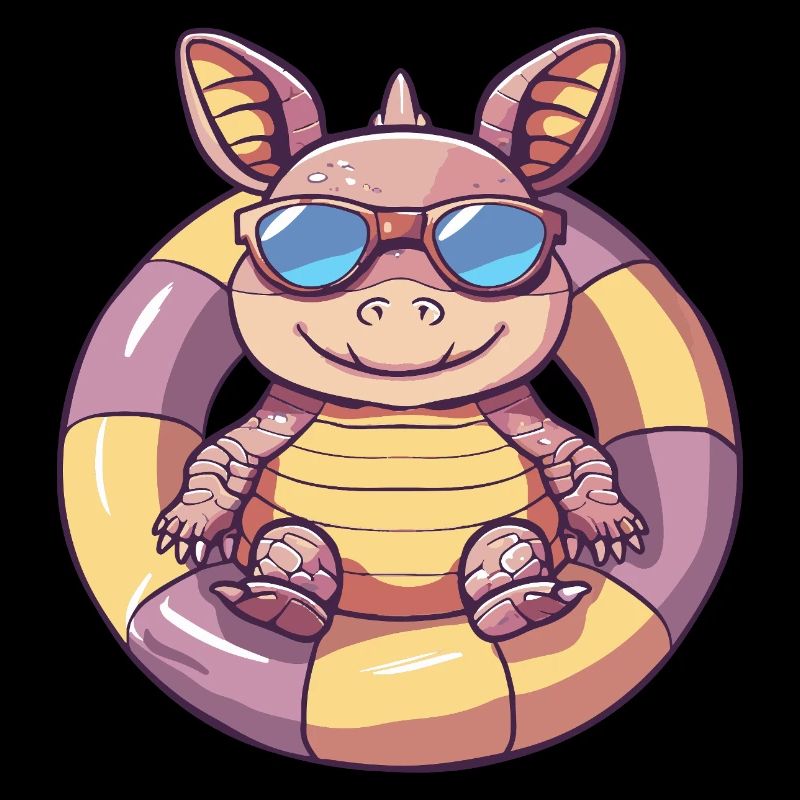 Gürteltier Comic Cool