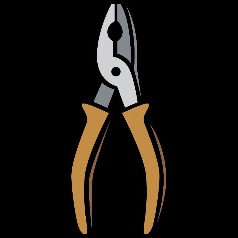 Stylish pliers vector – tool design for handwovens