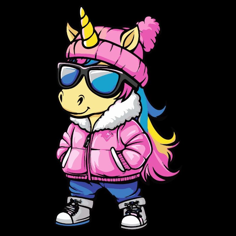 Einhorn Cool Comic
