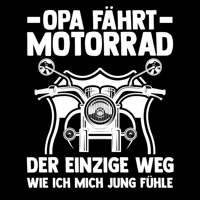 Papi Moto Grand-père Motard