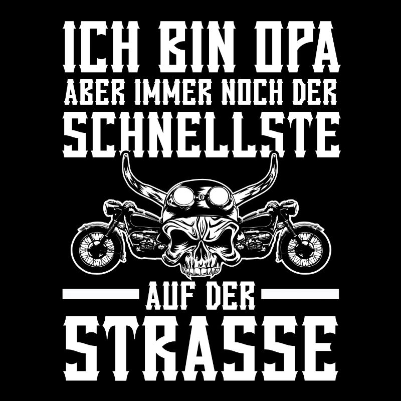 Papi Moto Grand-père Motard