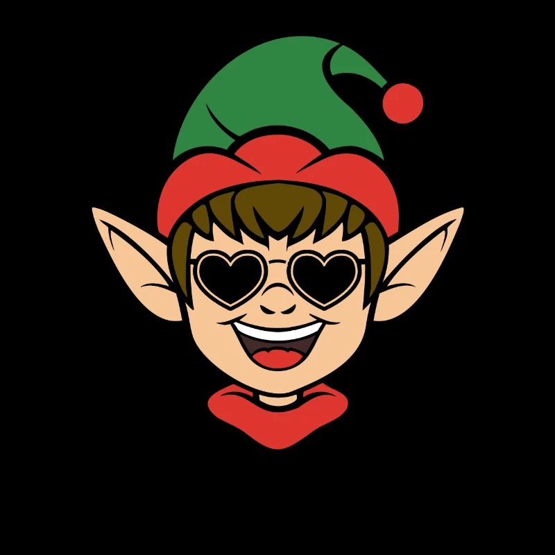 Père Noël Elfe de Noël Lutin de Noël