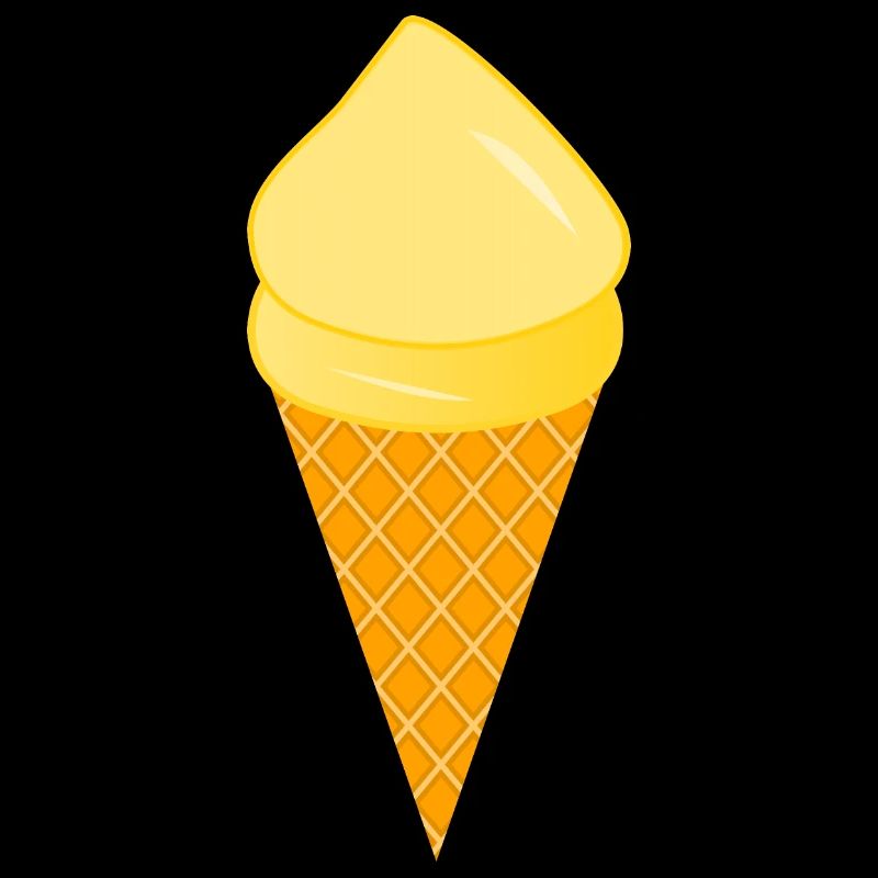 Crème glacée Crème glacée à la vanille