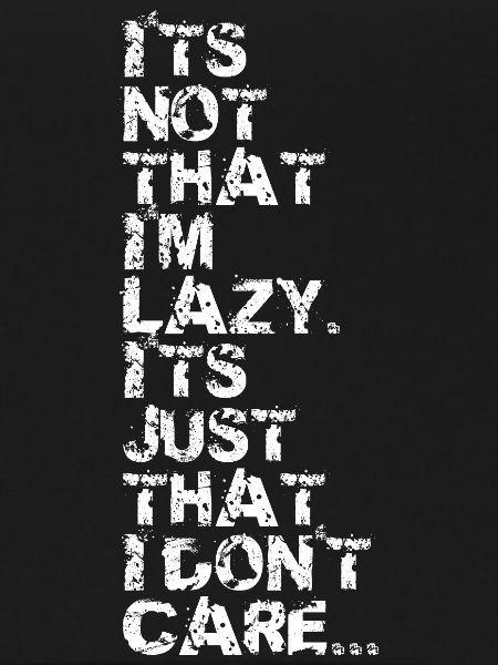 I'm not Lazy v2