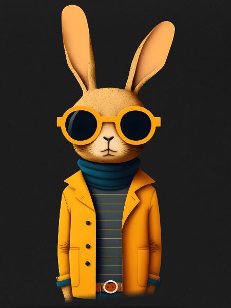Lapin de mode