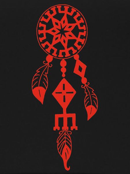 Red Dreamcatcher