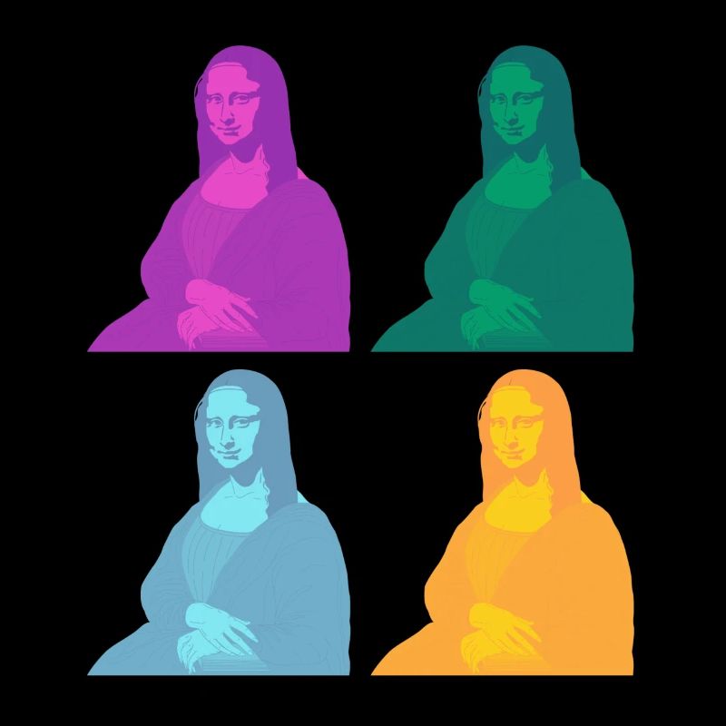 Mona Lisa Popart