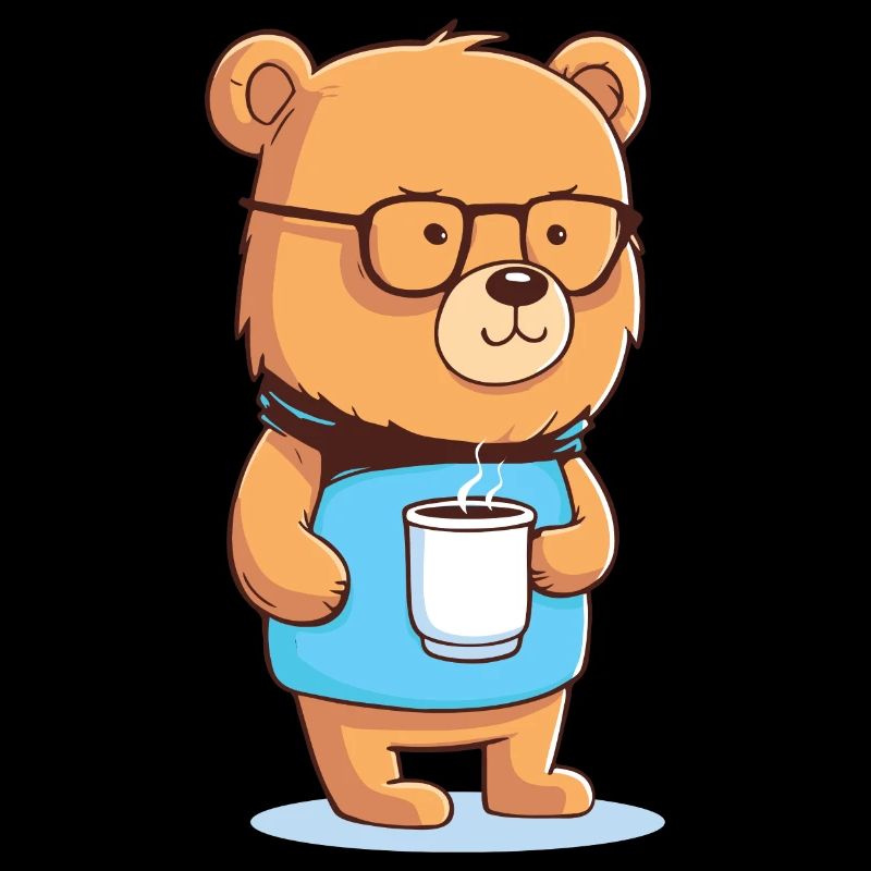 Bear coffee cup
