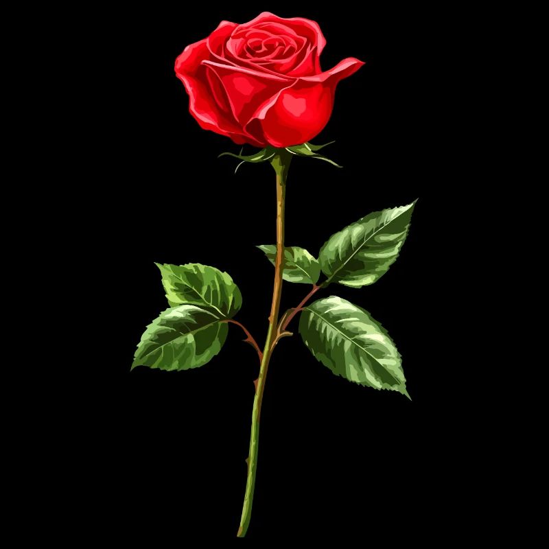 Fleur de rose Amour