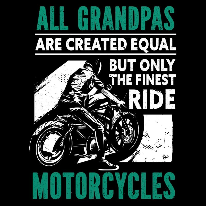 Cooler Spruch Motorrad Opa