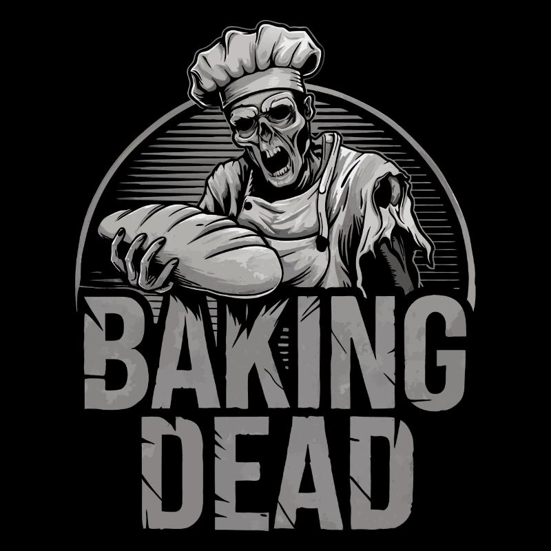 Baking Dead Zombie Baker Creepy Baker
