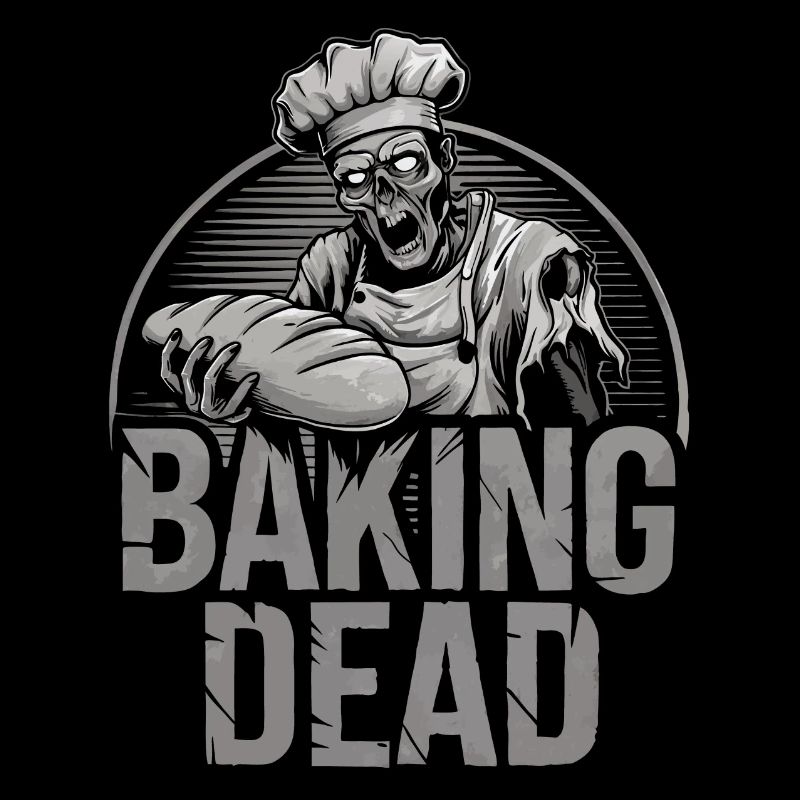 Baking Dead Zombie Bäcker gruseliger Bäcker