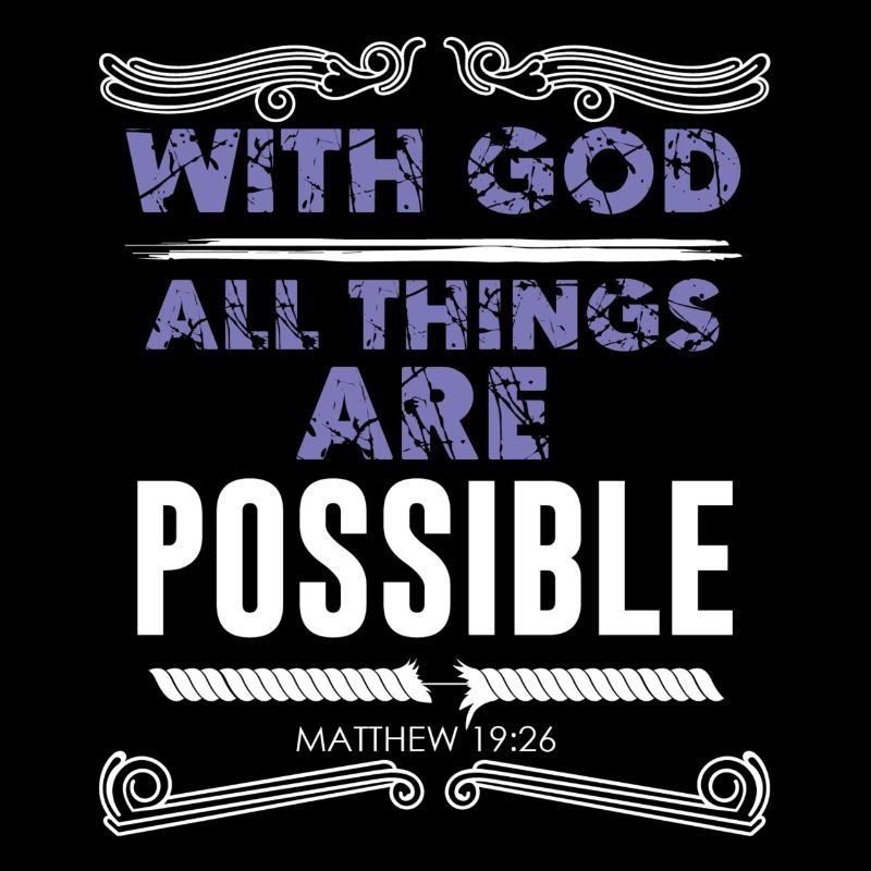 Bible God Everything Possible