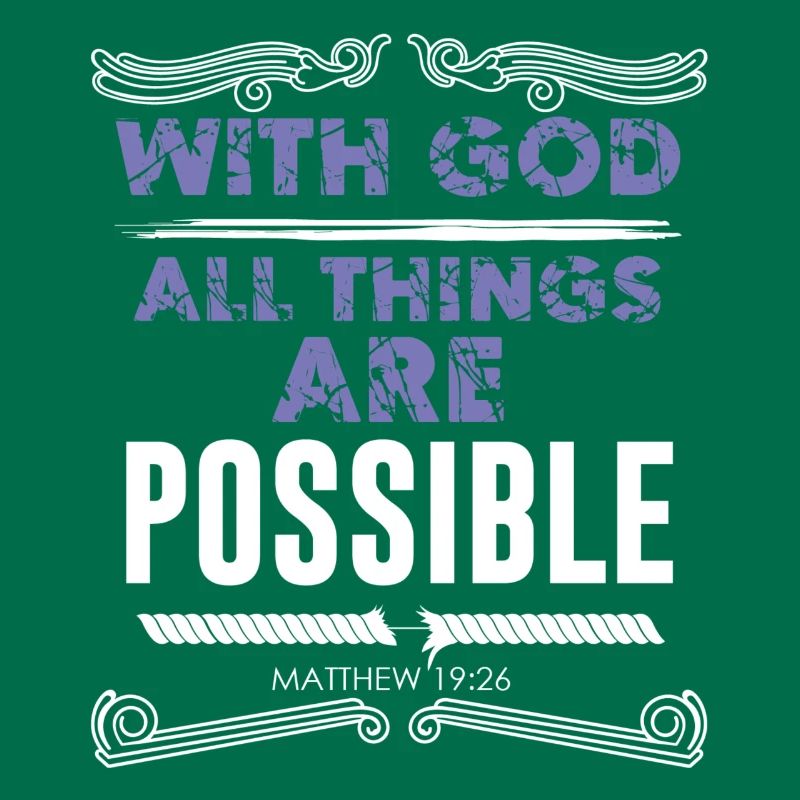 Bible God Everything Possible