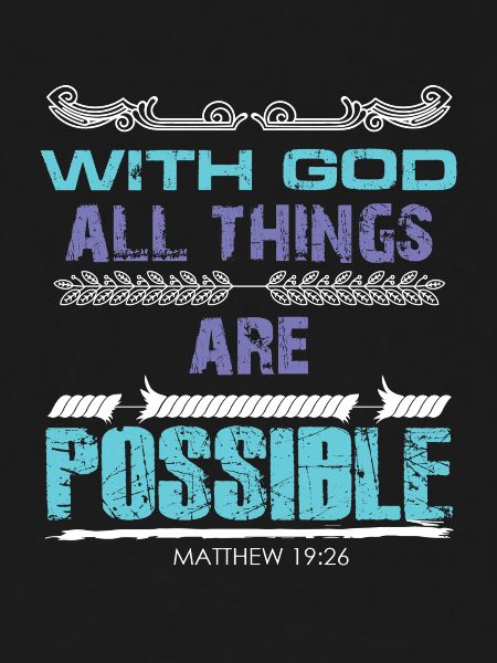 Bible God Everything Possible