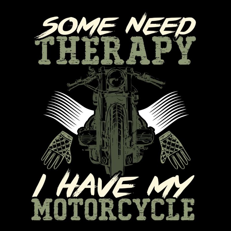 Motorcycle Therapy Biker