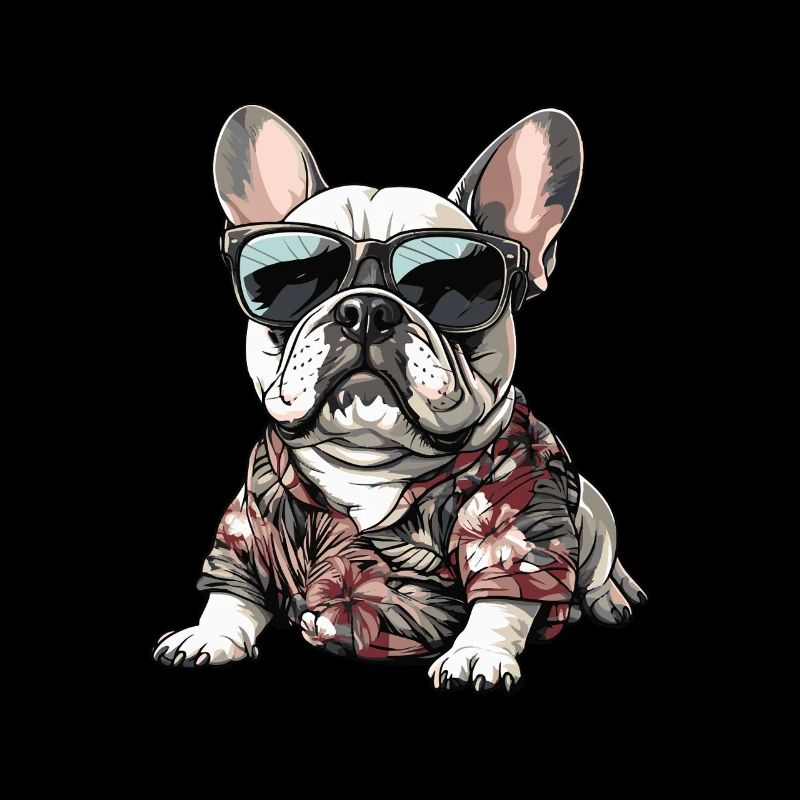 Buldog Français Chien Été