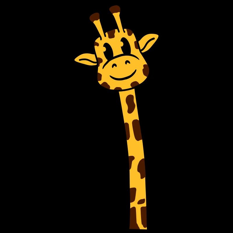 Drôle Long Cou Girafe Cool Animaux mignons