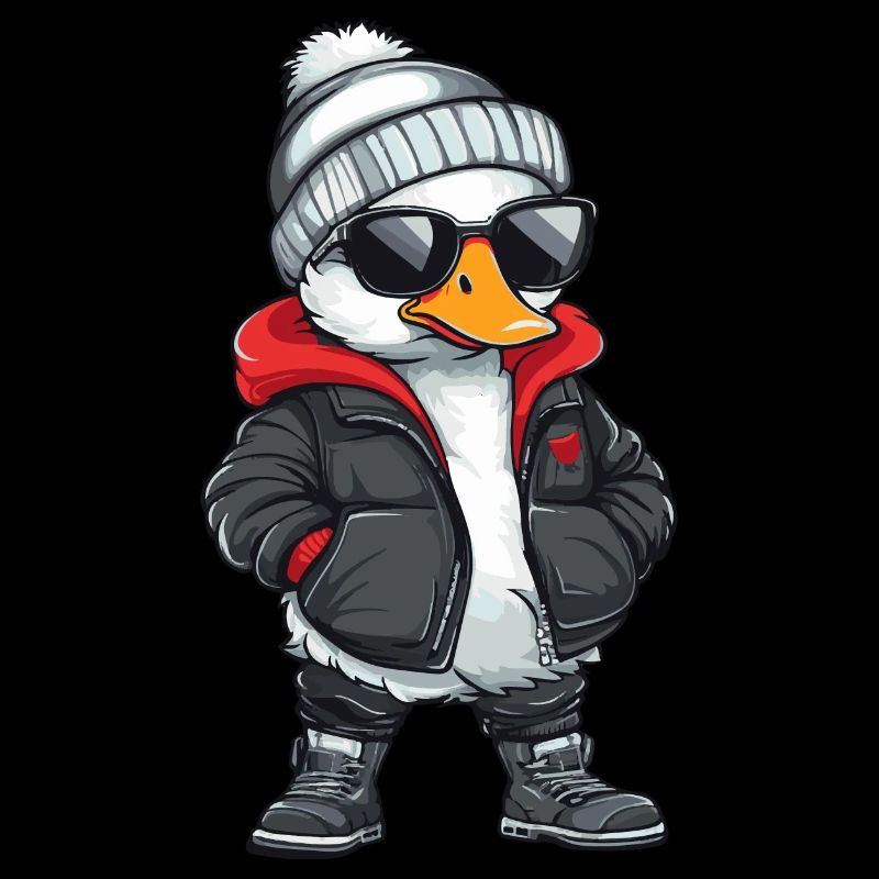 Goose Winter Comic