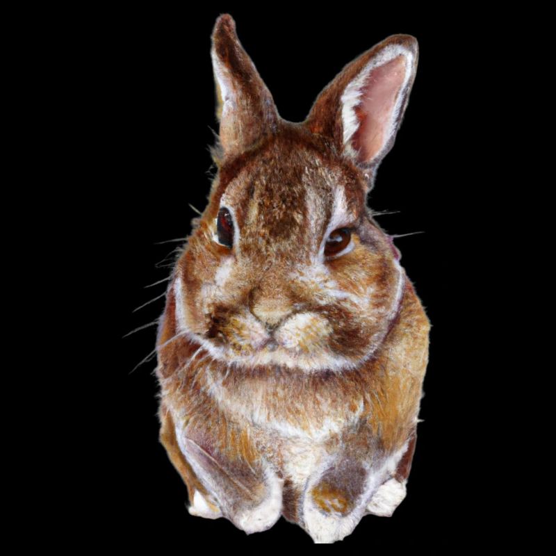 doux lapin Aqurell