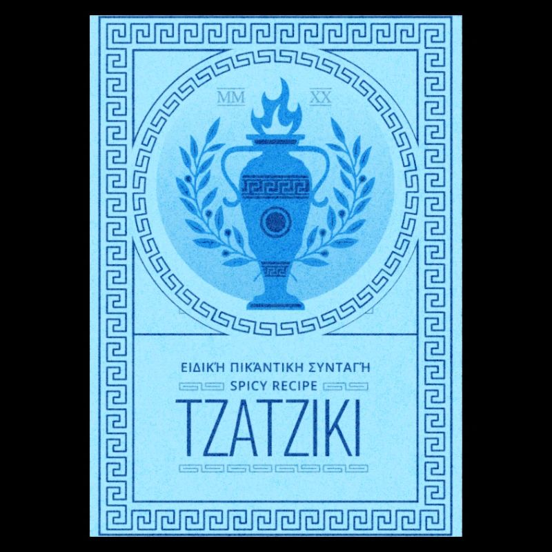 Tzatziki Spice Recipe Greek Pattern