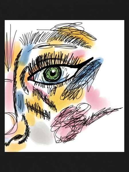 Coloured eye