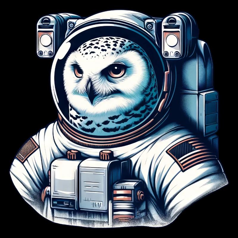 Harfang des neiges dans l’espace : mission d’astronaute