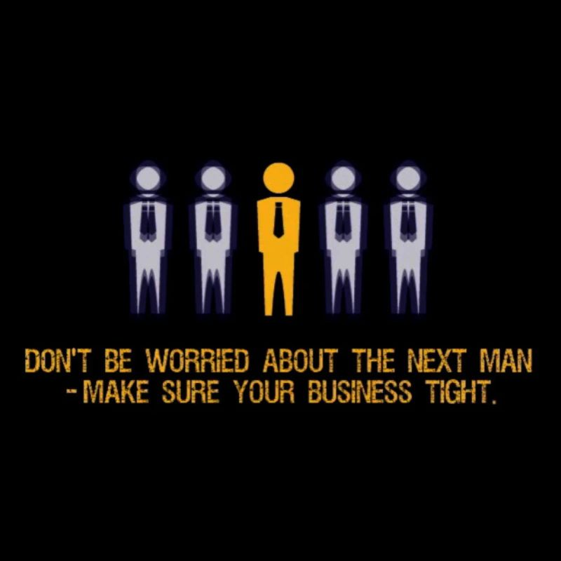 Don‘t worry, just hustle