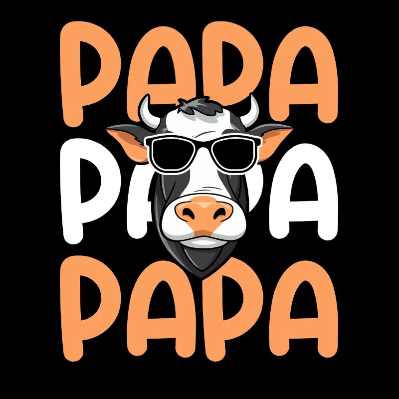 vache papa père vaches