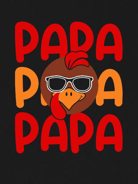 dinde papa père dinde
