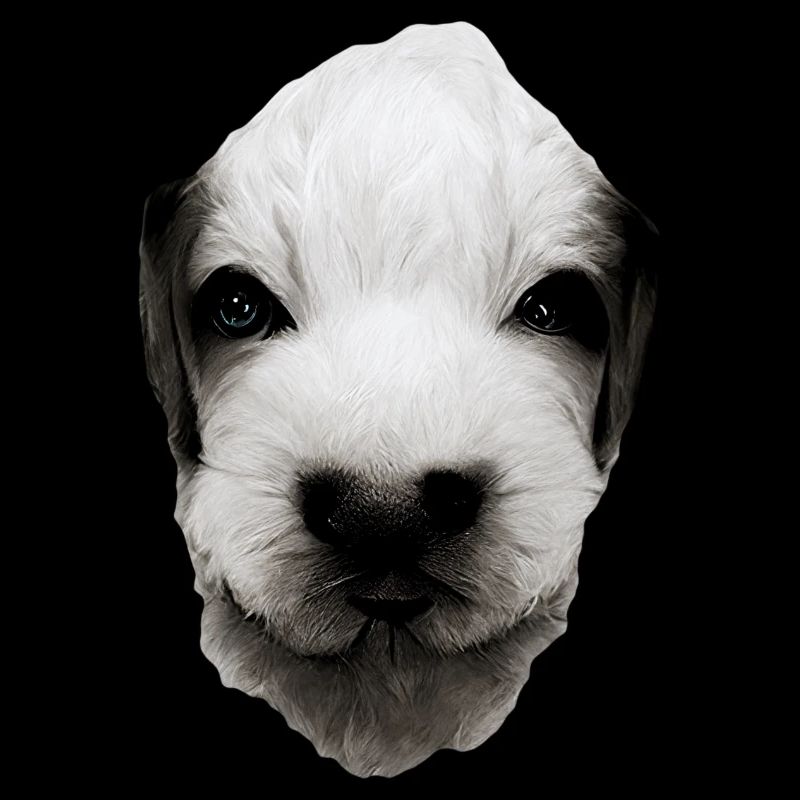 Visage de chiot