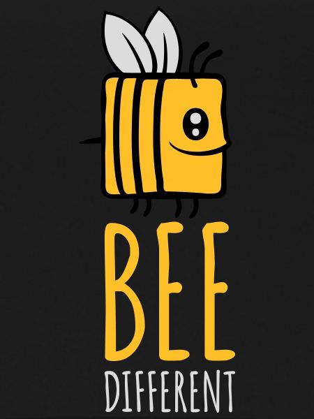 abeille différente Spruch Citation
