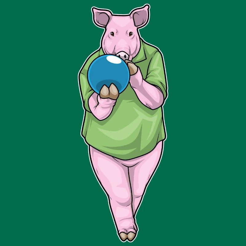 Cochon Bowling Boule de bowling