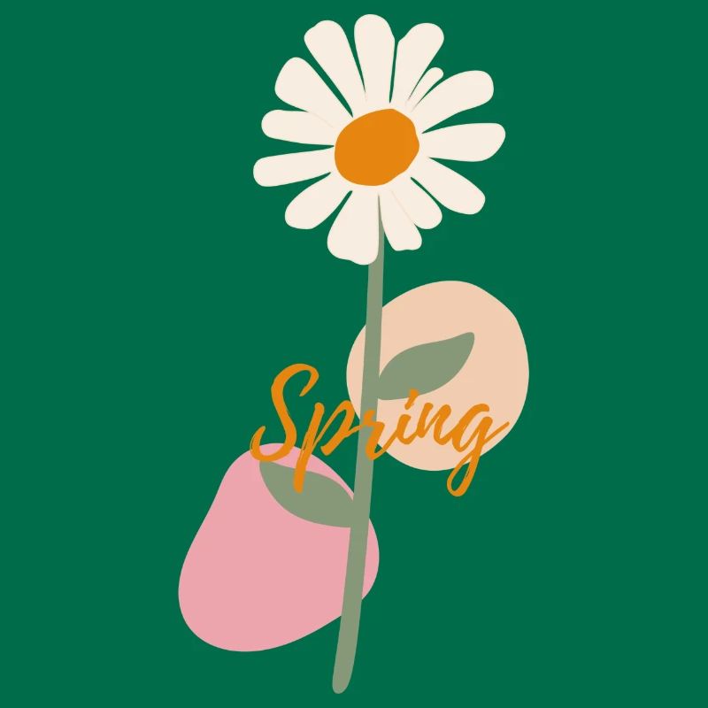Belle conception de printemps de fleurs