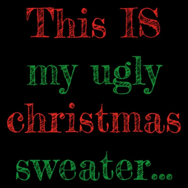 Pull de Noël moche