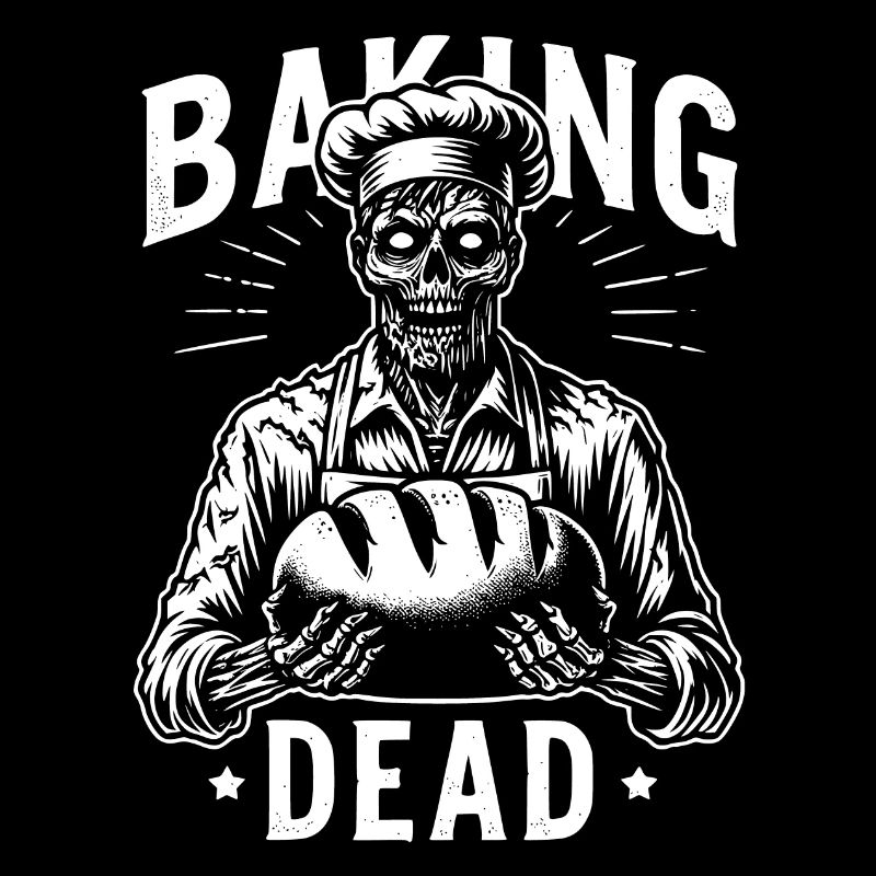 The Baking Dead : zombie effrayant dans le rôle d’un boulanger