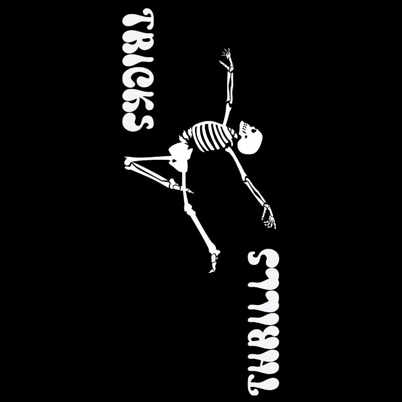 TRICKS OR THRILLS, HALLOWEEN SKELETON DANCE