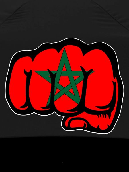 Morocco Flag Hand Fist