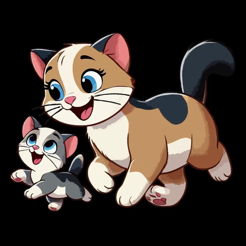 Englisch Kurzhaar Mutter und Kind