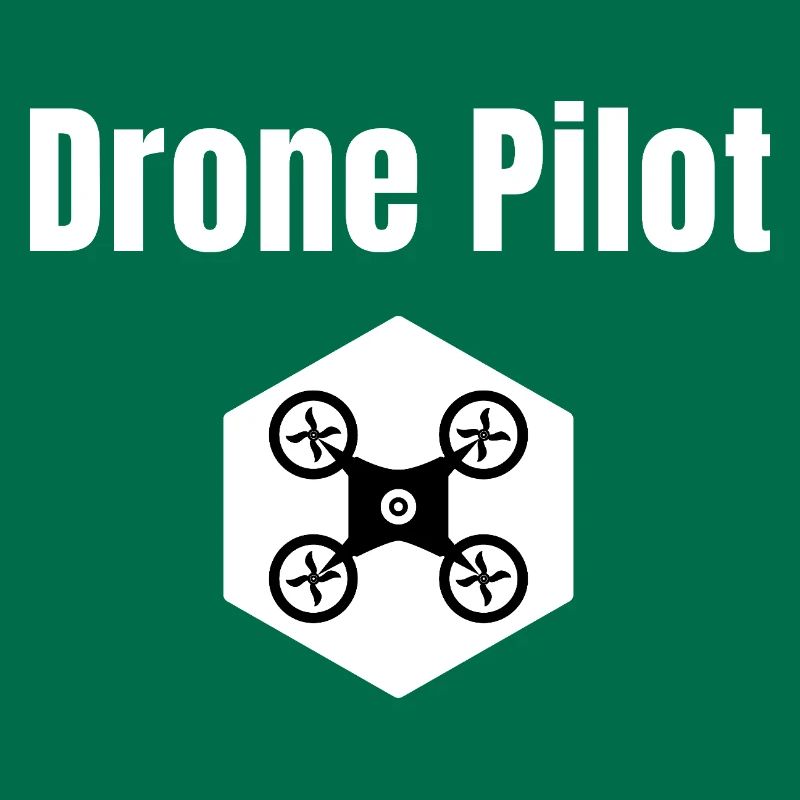 Drone Pilot Hex Tee